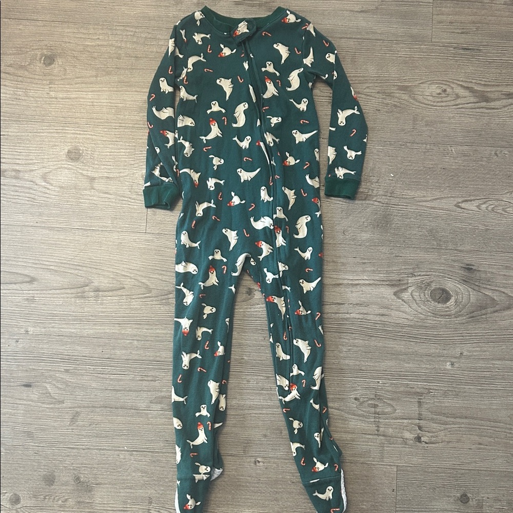 Amazon Essentials Kids Christmas footie pj
